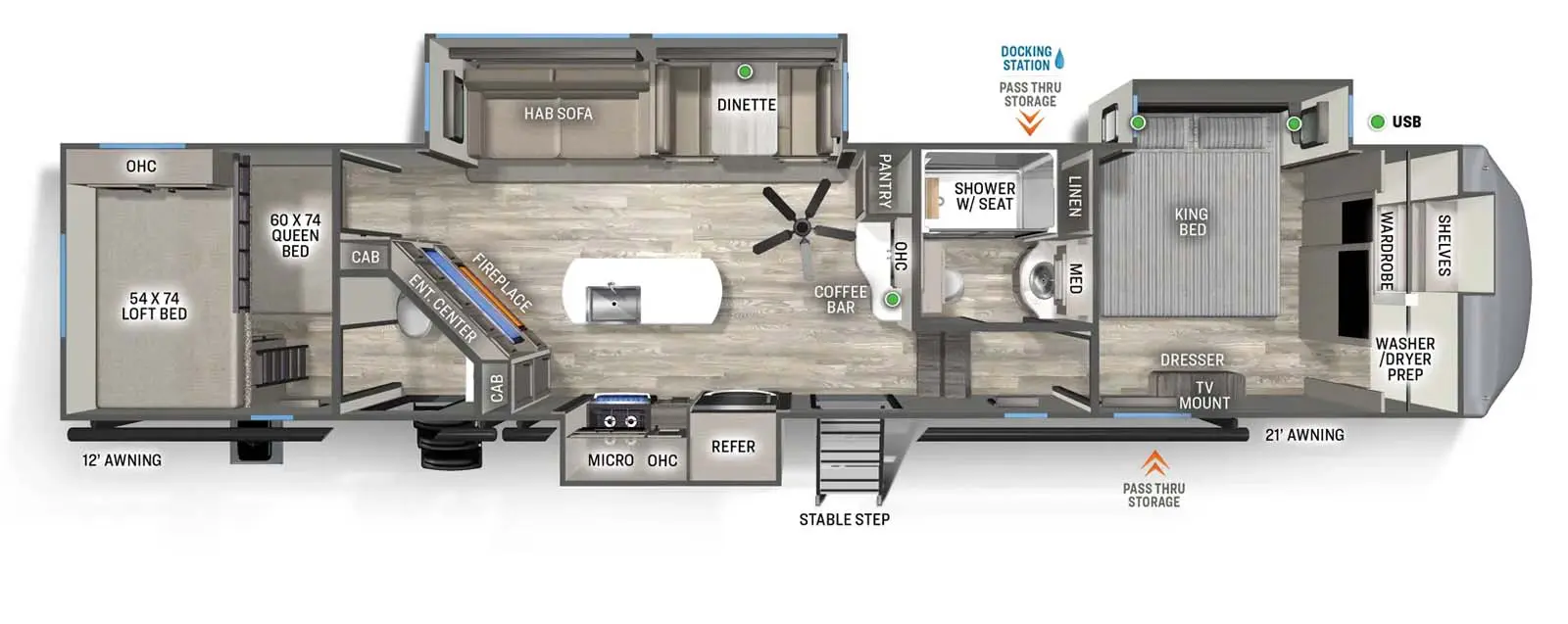 3550BH Floorplan Image